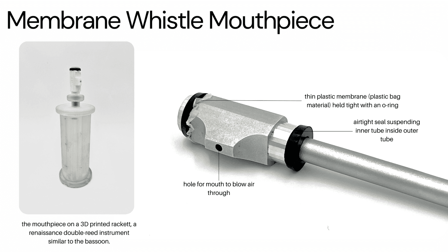 Lil membrane whistle, 5